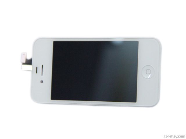 For iphone 4G original black and white LCD assembly + home button