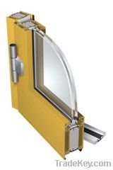 Aluminium fire proof doors