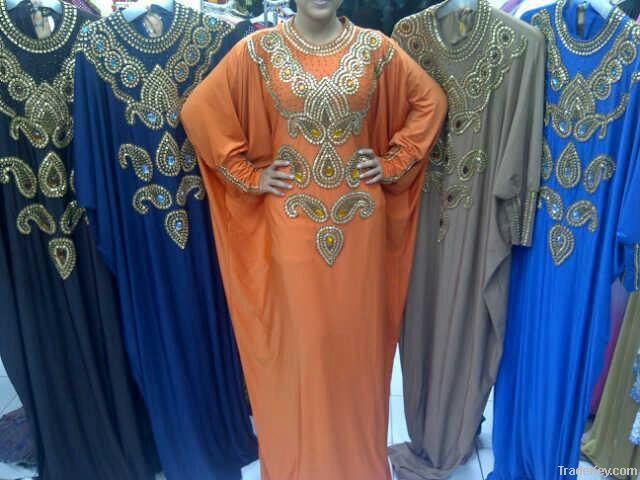 Embroidred Kaftan/Maxi/Jilbab