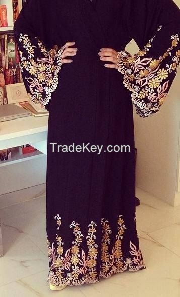 Embroidred Abaya/Jilbab