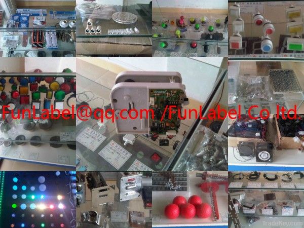 Rubber ball Accessories For Coin Operated Game Machine/amusement