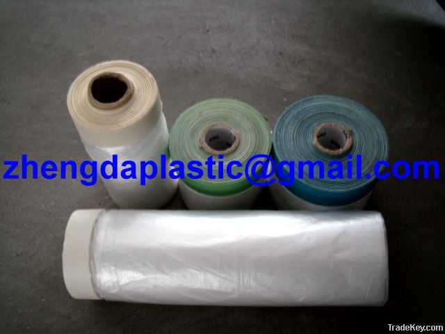 Pretaped Masking Film