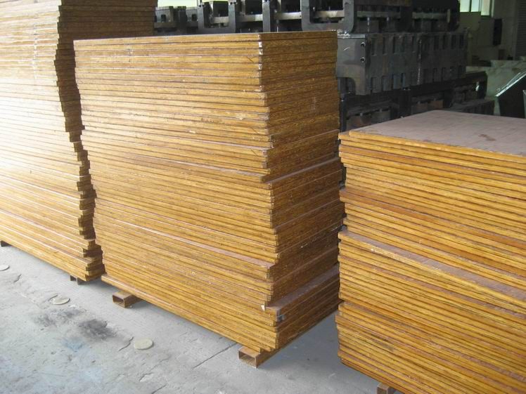 block bamboo pallet for concrete block making