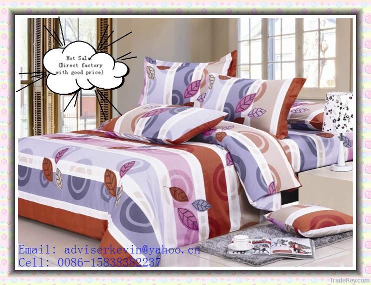 hot sale polyester bedding set/cotton bedding set