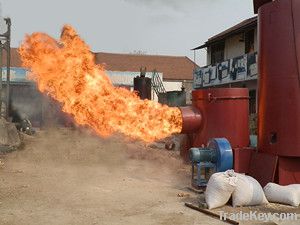 biomass burner for coal-fored boiler