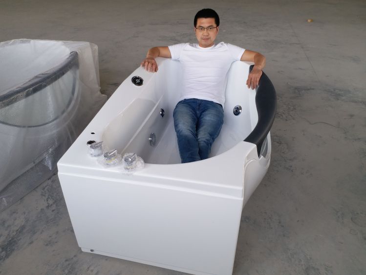 POPULAR BUDDA BELLY MASSAGE BATHTUB WITH GLASS SWG-8006