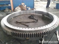 Inner toothing slewing ring bearing for crane