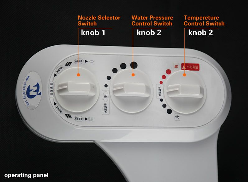 hot and cold water bidet