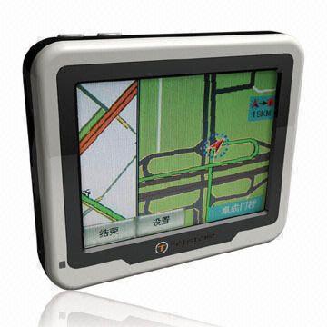 Portable 3.5" Touch Screen GPS Receiver