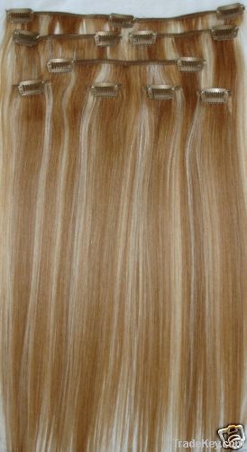 Best Quality Remy Human Hair Clip-in hair Extension