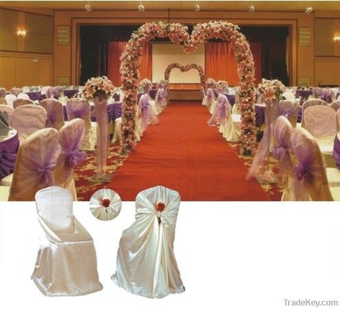 Graceful Stain Chair Cover For Wedding