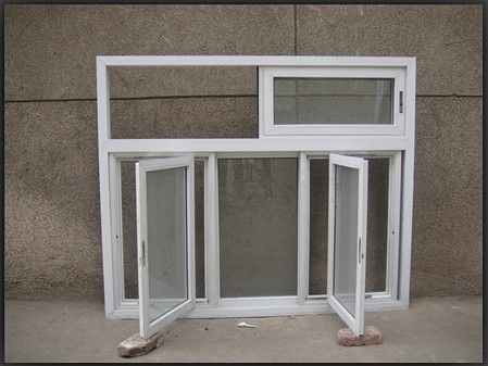 PVC casement window