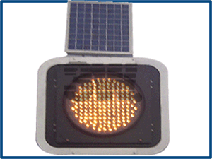 solar Traffic  Warning Light