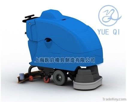 rotational floor washing machine