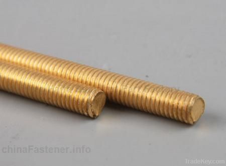 Brass threaded rods