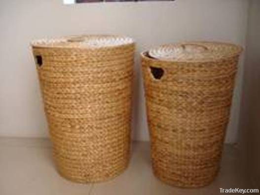 Water Hyachinth Storage Basket