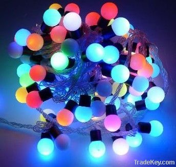 Christmas Lights (LED round ball )