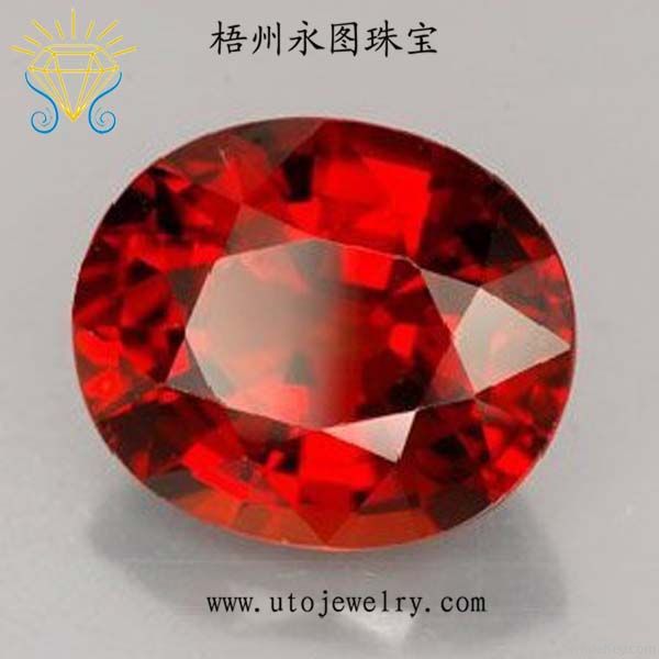 Cubic Zirconia Color Gems in Oval Shape