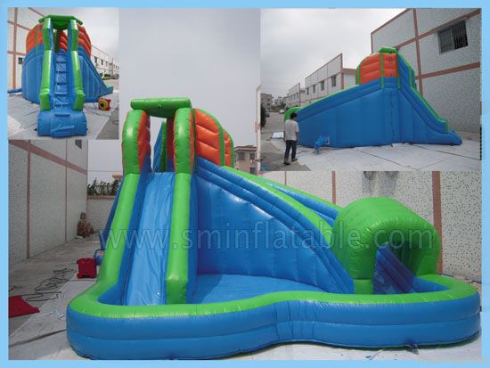 hot sale inflate water slide for children