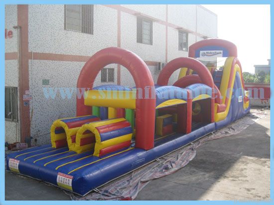 hot sale inflatable obstacle course  for children
