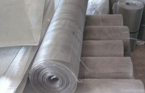 Crimped wire mesh