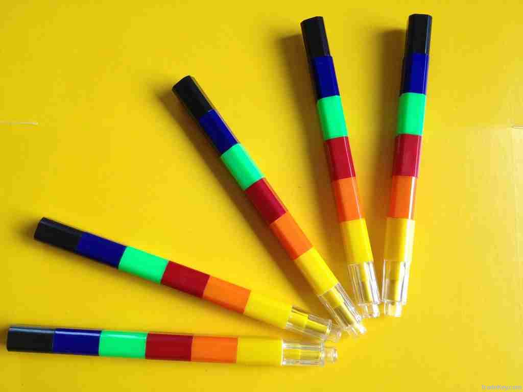 Propelling crayon/Multi-point crayon/Plastic crayon/crayon