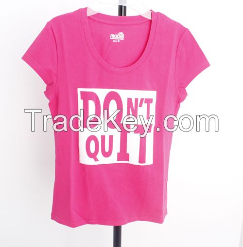 youth girl's silica printing t-shirt