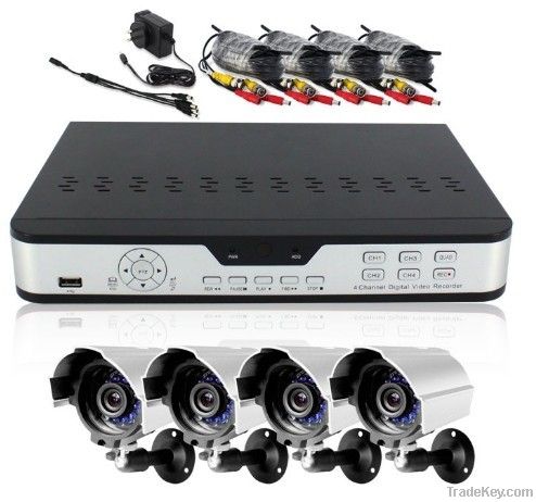 ZMODO 4CH H.264 DVR Infrared CCTV Security Camera System