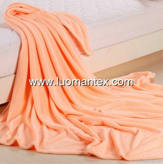 Coral fleece blanket