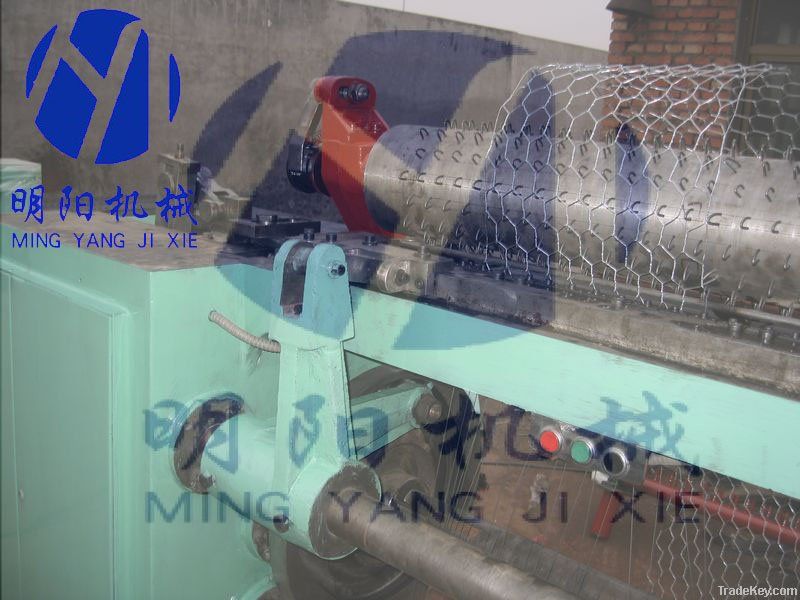 double twists hexagonal wire mesh machine