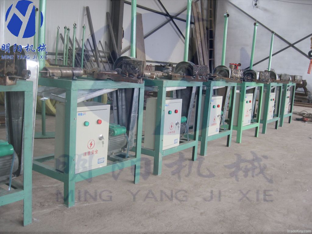 manual operated chain link fence machine