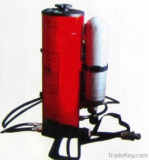 fire water mist monitor, backpack firefighting monitor