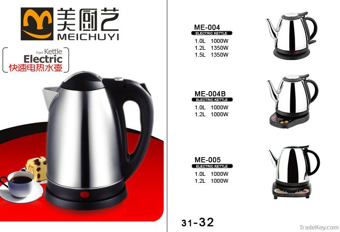 Stainless Steel Electric Fast Boil Water Kettle