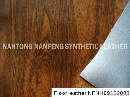 PVC floor leather