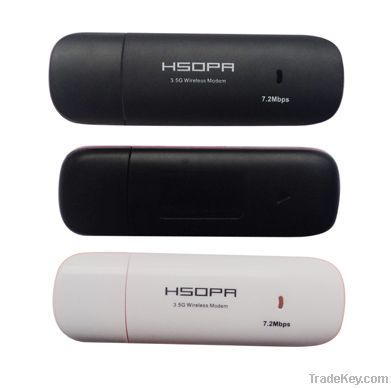 Latest high speed 7.2mbps HSDPA 3G wireless usb modem