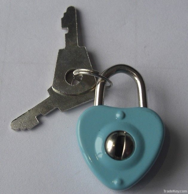 heart shaped lock , pad lock