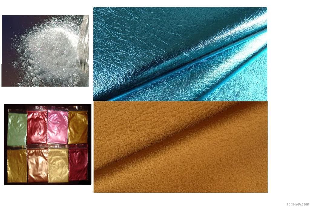 paiting pearl pigment for genuine leather or artificial leather