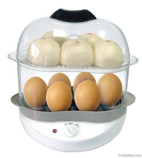 2 Layers Steam Egg Cooker