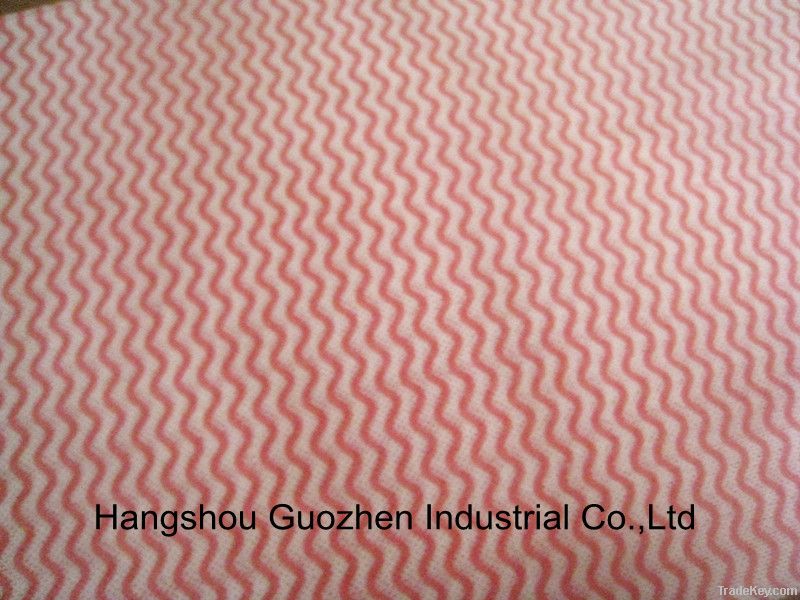 wave wood pulp spunlace nonwoven fabric