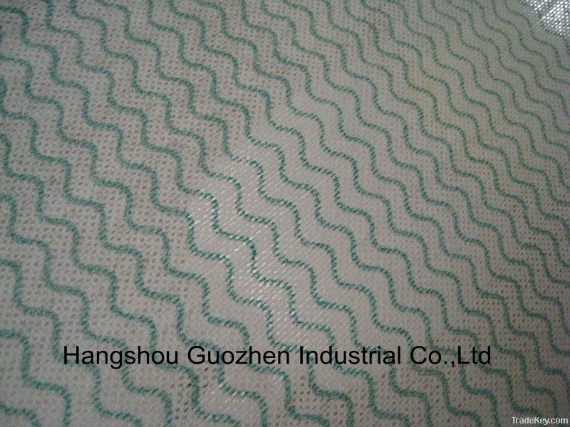 wave wood pulp spunlace nonwoven fabric