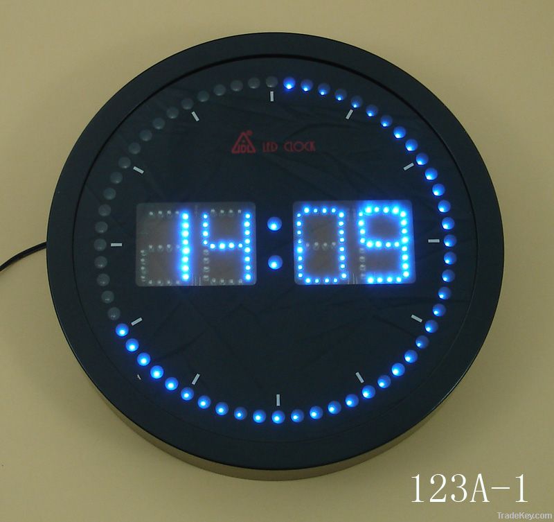 LED digital wall clock