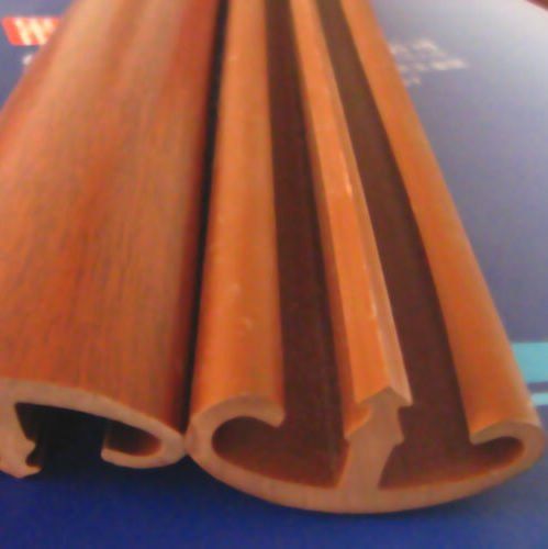 U shaped pvc/plastic material extrusion profile