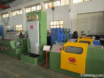 multi wire drawing machine with annealer