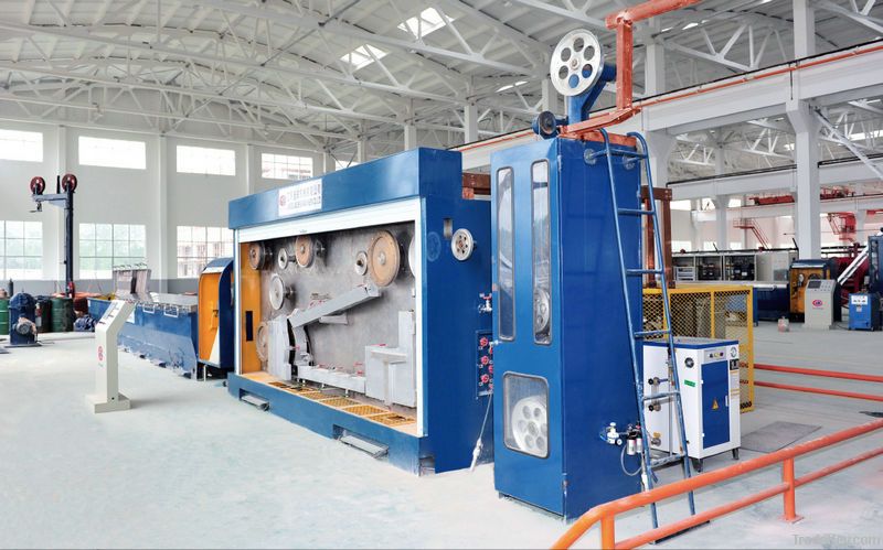 high speed copper rod breakdown machine