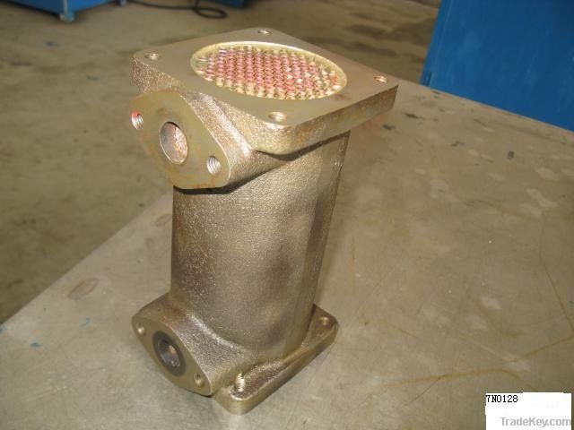 Cat oil cooler core 7N0128