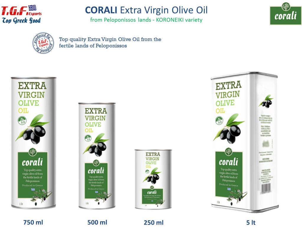CORALI Extra Virgin Olive Oil