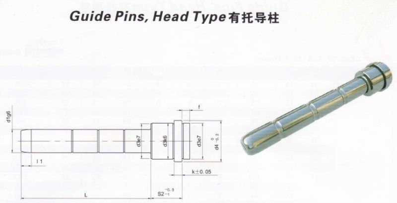Guide pins/pillar