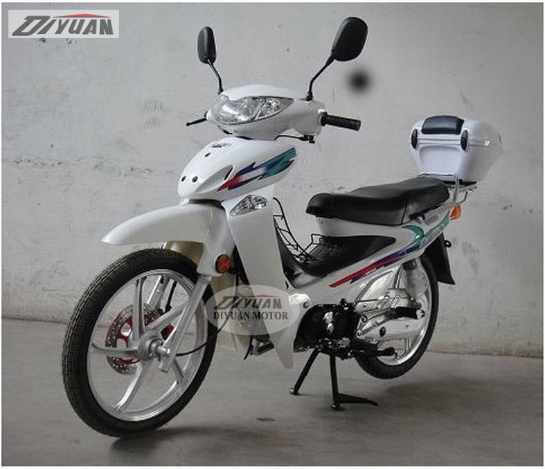 110cc Motorcycle Cub Classic White