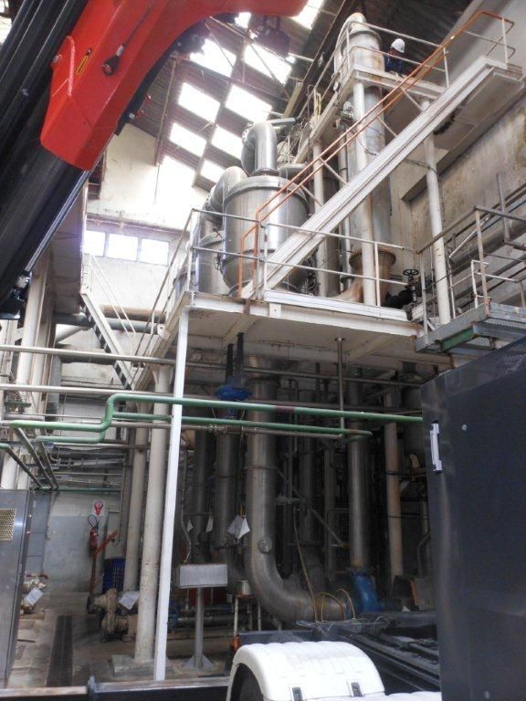 Triple effect FBR ELPO evaporator / concentrator