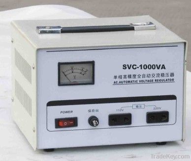 SVC Single-phase high accuracy full automatic AC voltage stabilizer
